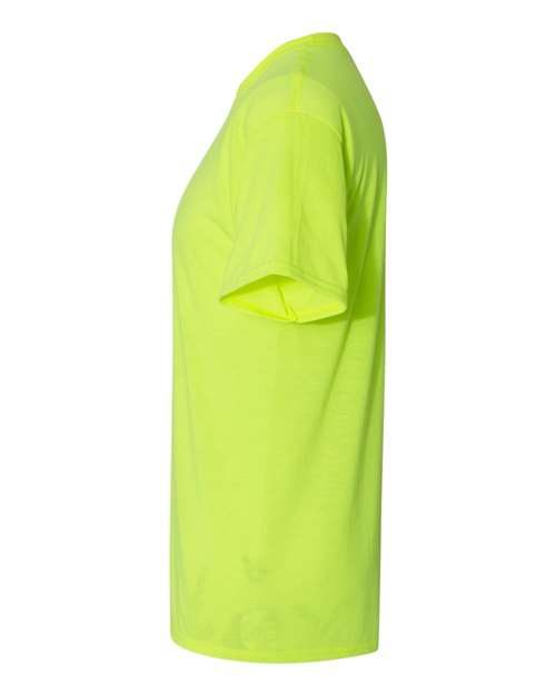 JERZEES 21MR Safety Green — direct side