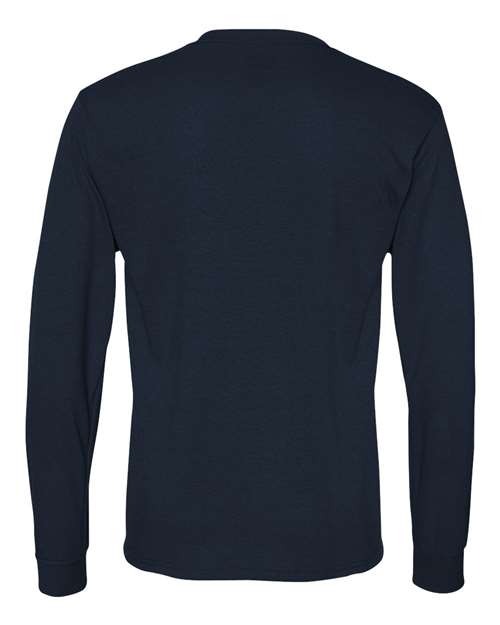 JERZEES 21MLR J. Navy — back