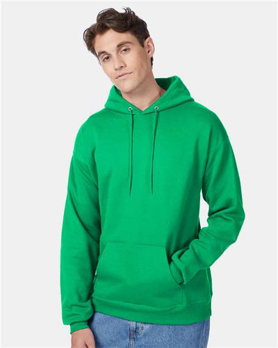 Hanes P170 Kelly Green — on model front