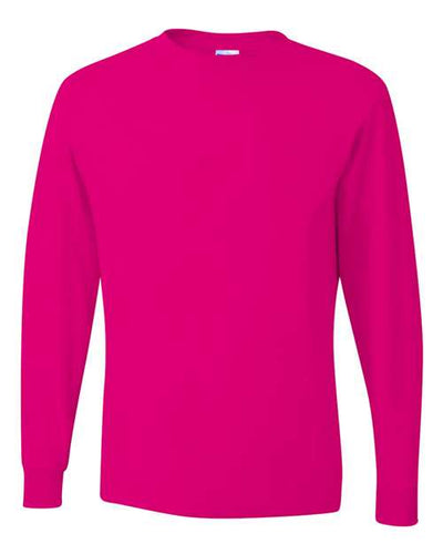 JERZEES 29LSR Cyber Pink — front