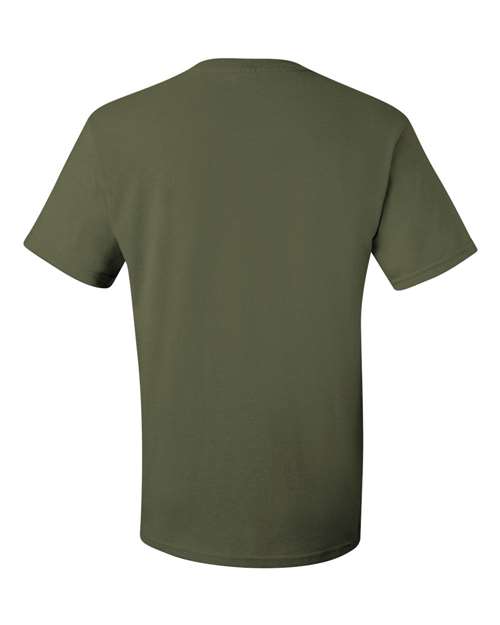 JERZEES 29MR Military Green — back