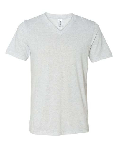 BELLA + CANVAS 3415 White Fleck Triblend — front