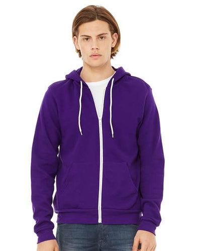 BELLA + CANVAS 3739 Team Purple — on model front