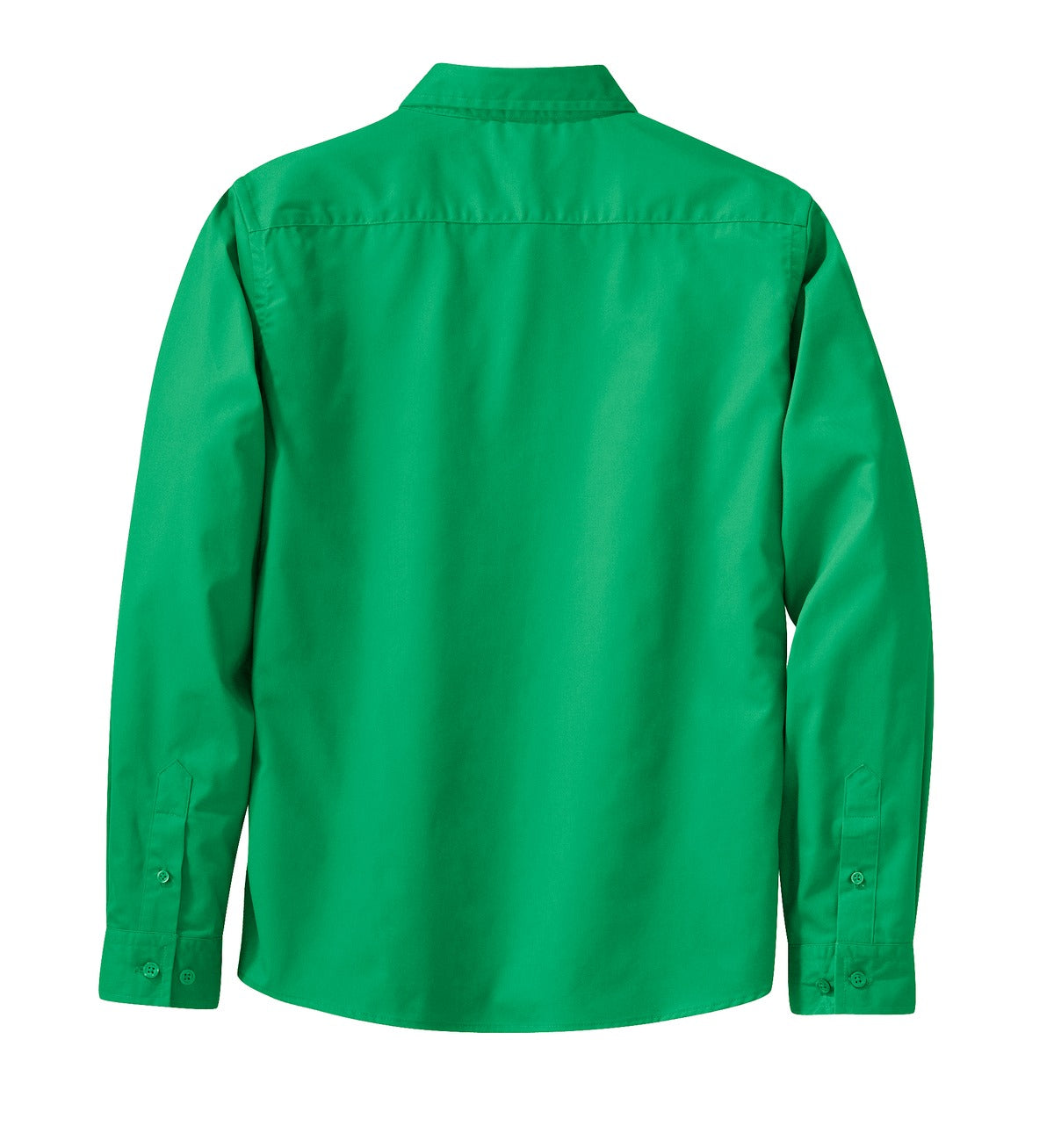 Women's Long Sleeve Easy Care Shirt - Court Green
