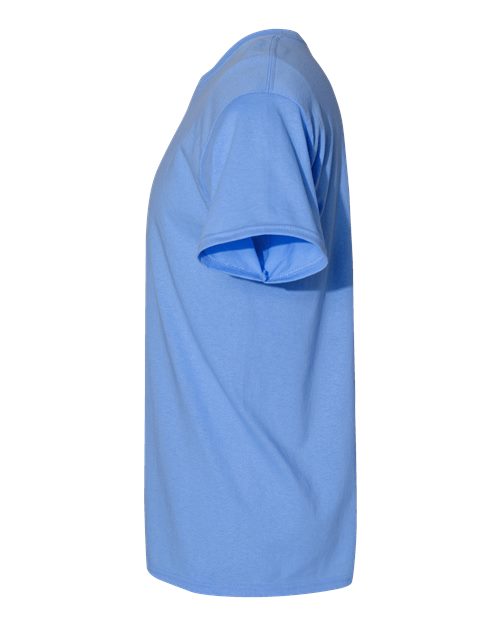 Hanes 5170 Carolina Blue — direct side