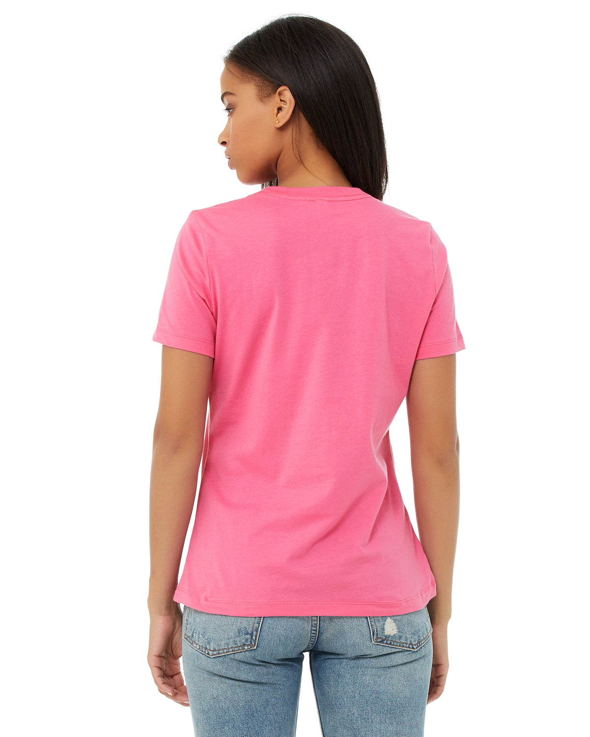 Women's Relaxed Jersey Short-Sleeve T-Shirt - Charity Pink