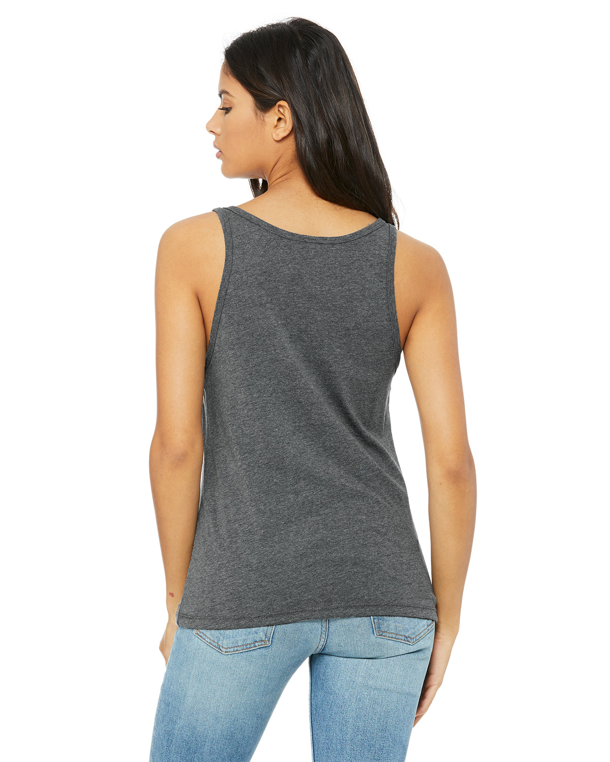 Women's Relaxed Jersey Tank - Heather Deep