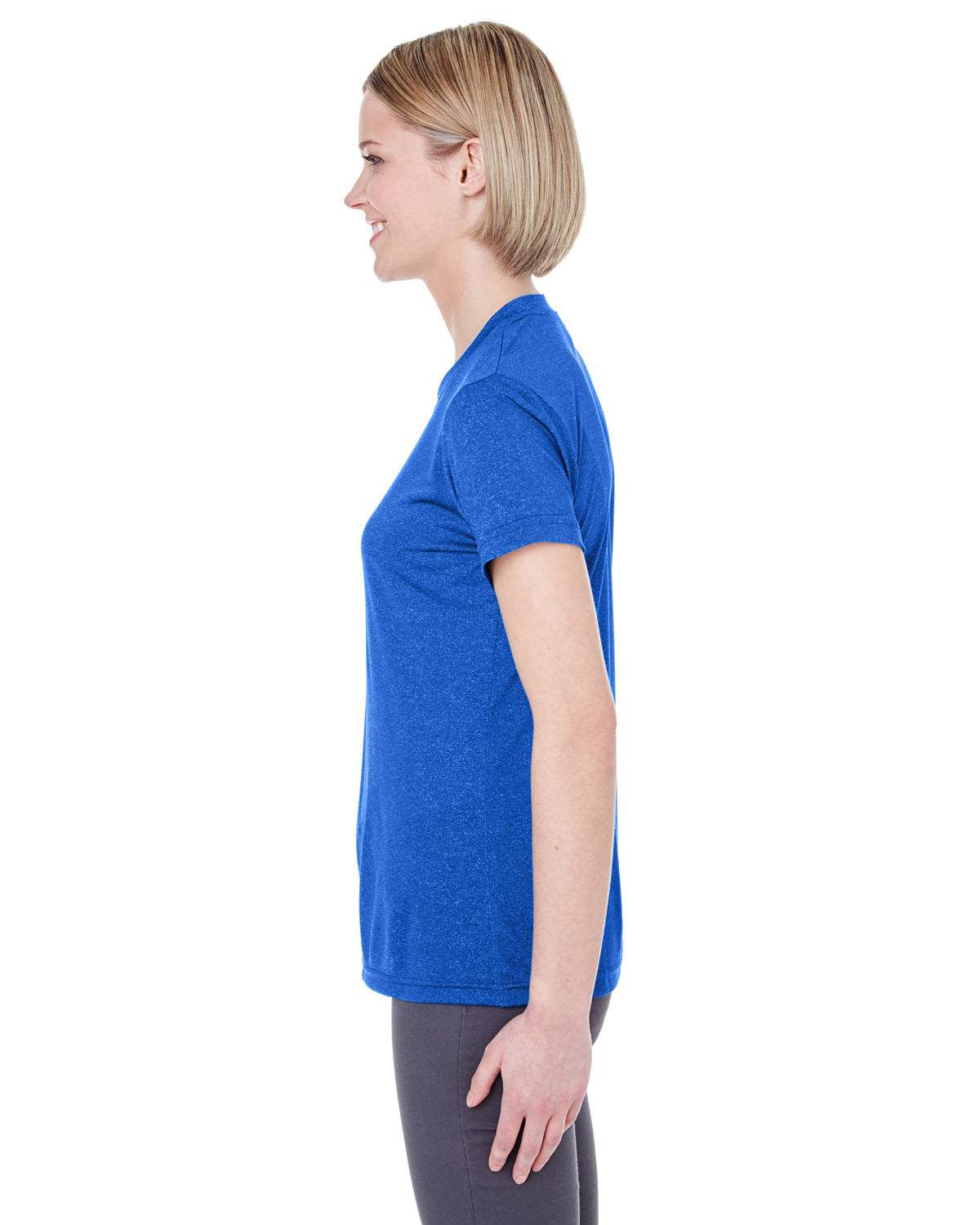 Women's Cool & Dry Heathered Performance T-Shirt - Royal Heather
