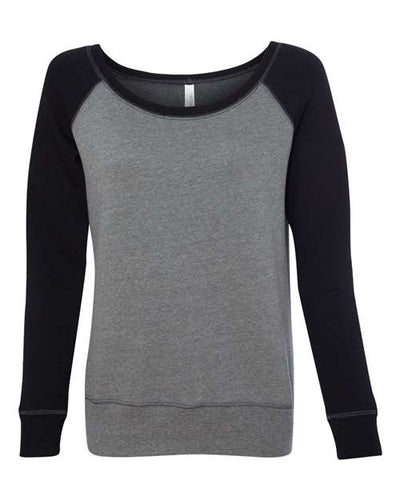 BELLA + CANVAS 7501 Deep Heather/ Black — front