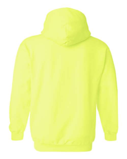 Gildan 18500 Safety Green — back