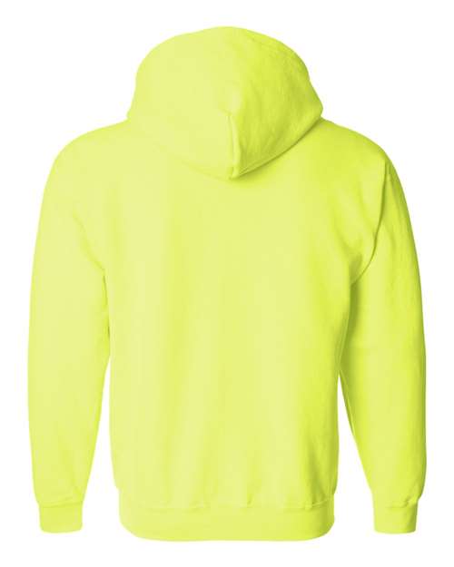 Gildan 18600 Safety Green — back
