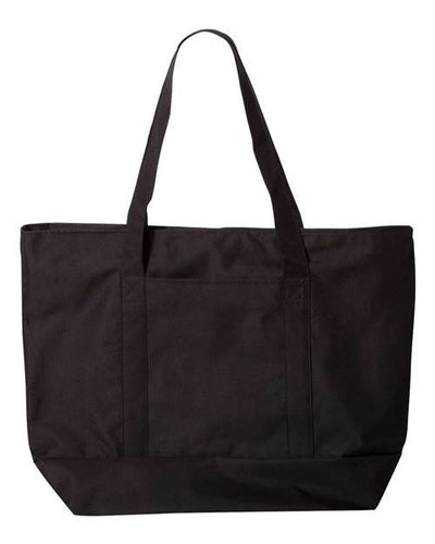 Liberty Bags 7006 Black/ Black — front