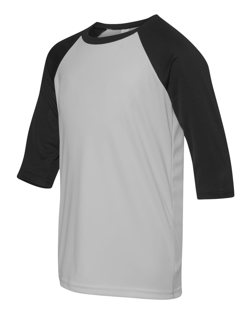 Youth Baseball T-Shirt - Sport Silver / Black