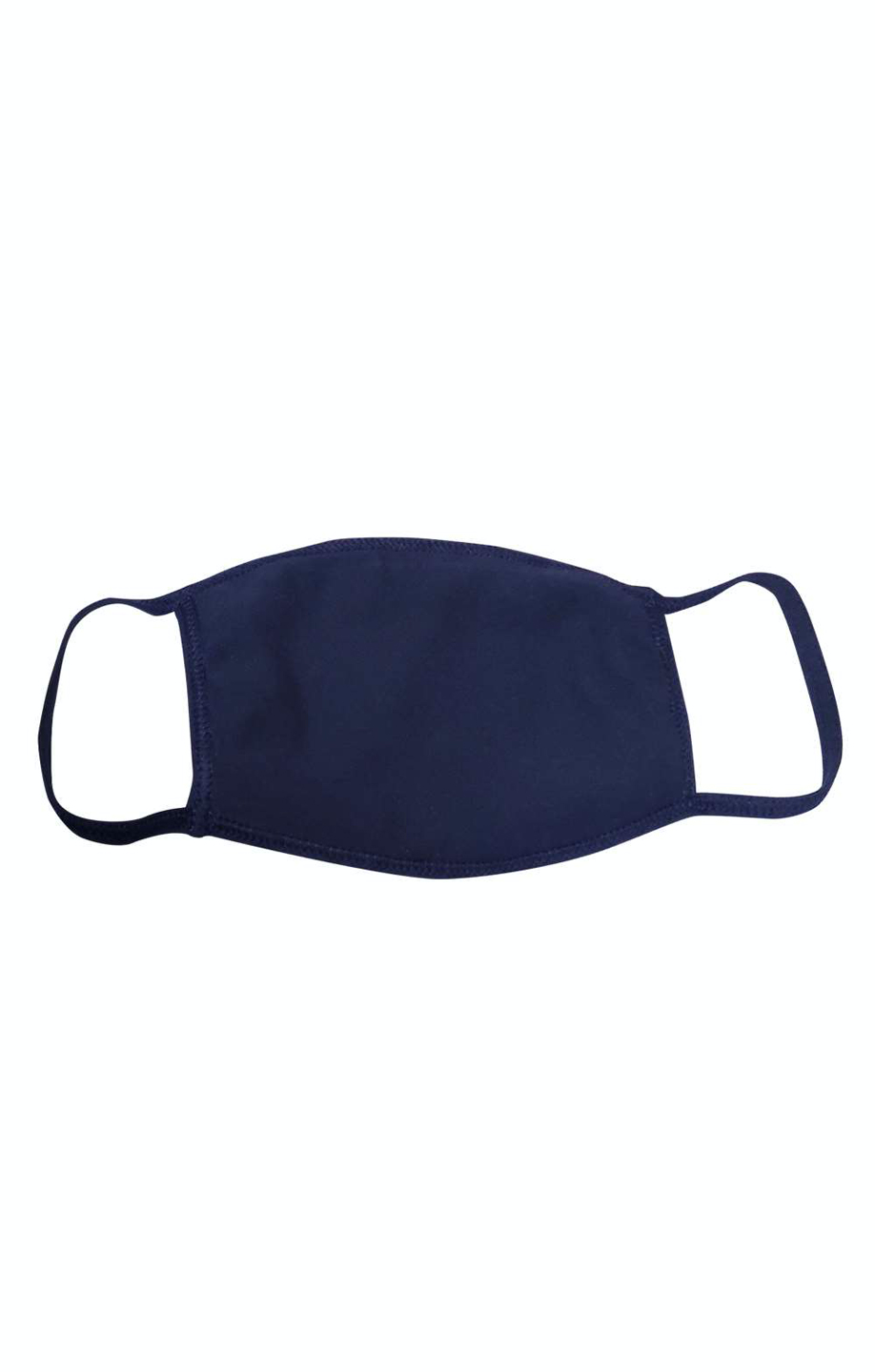 25 Pack - USA-Made 100% Cotton Face Cover - Navy