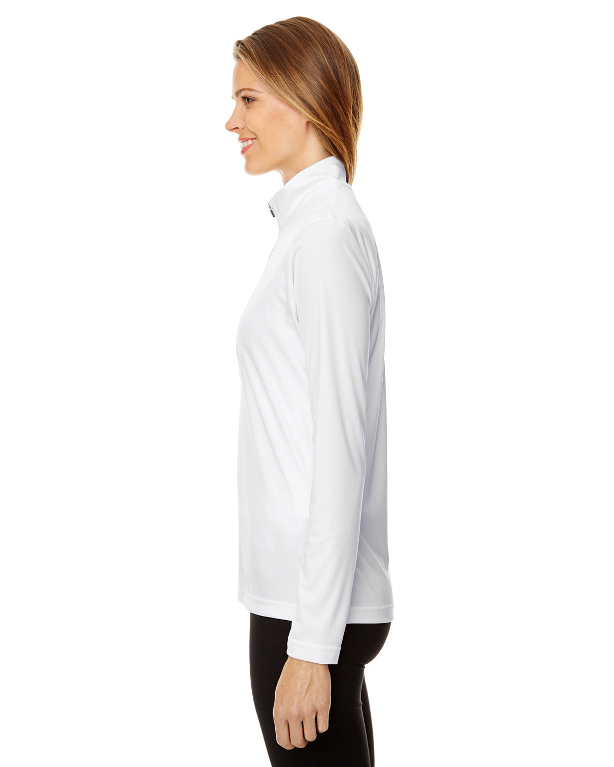 Women's Zone Performance Quarter-Zip - White