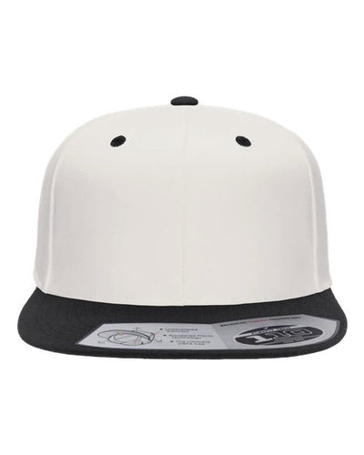 Flexfit 110F Natural/ Black — front