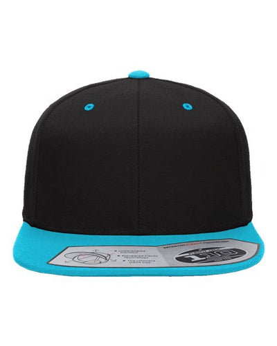 Flexfit 110F Black/ Teal — front