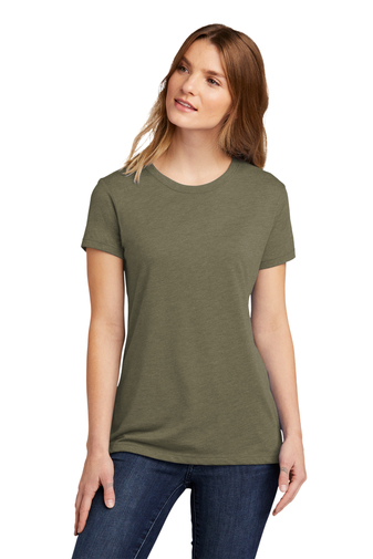 Women's CVC T-Shirt - Light Olive
