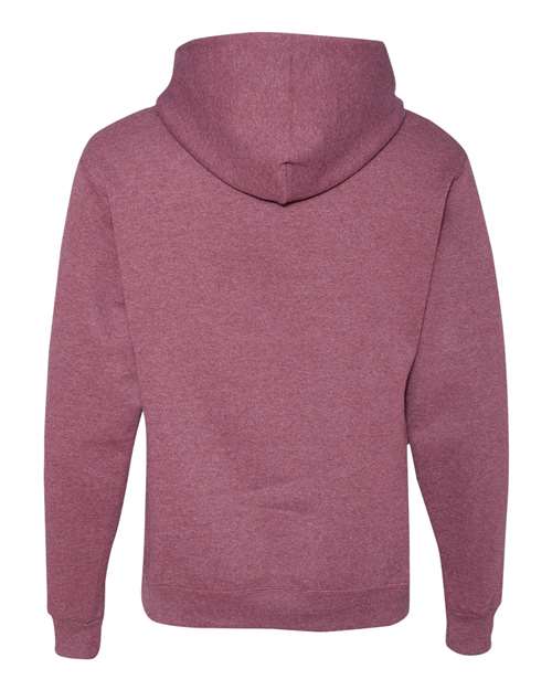 JERZEES 996MR Vintage Heather Maroon — back