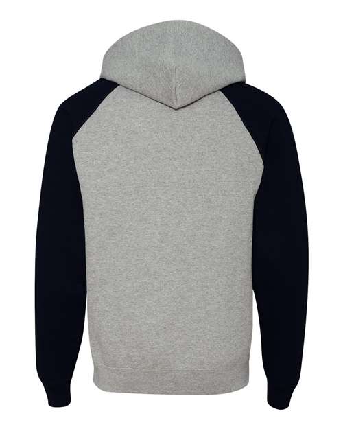 JERZEES 96CR Oxford/ Black — back