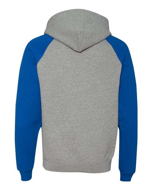 JERZEES 96CR Oxford/ Royal — back