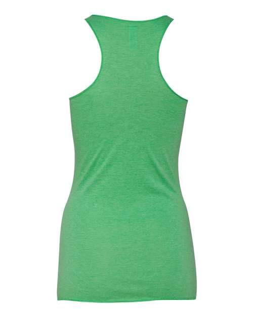 BELLA + CANVAS 8430 Green Triblend — back
