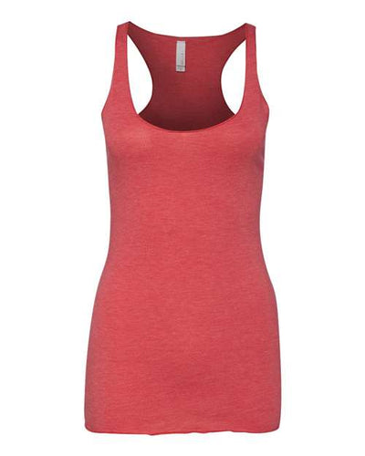 BELLA + CANVAS 8430 Red Triblend — front