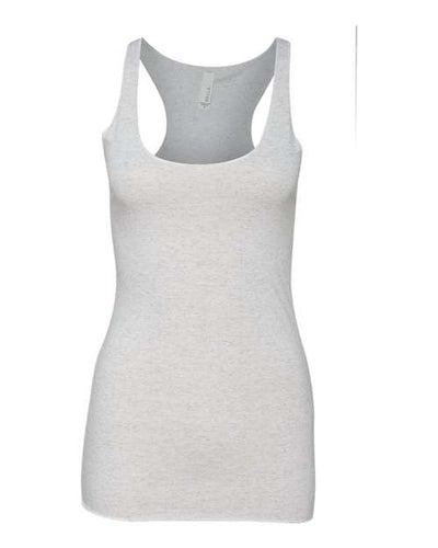 BELLA + CANVAS 8430 White Fleck Triblend — front