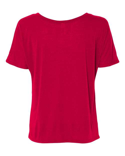 BELLA + CANVAS 8816 Red — back
