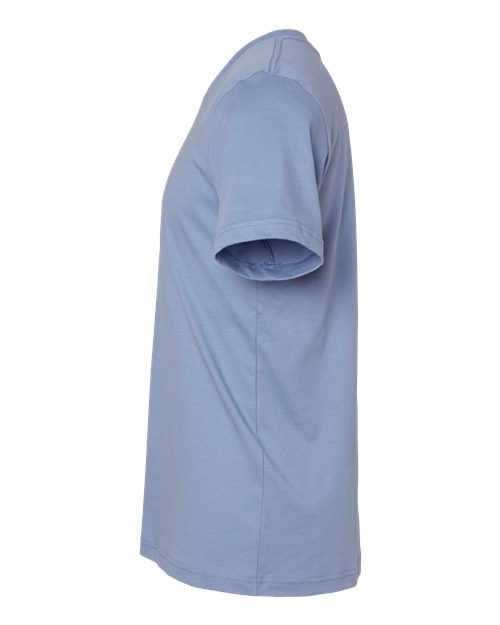 BELLA + CANVAS 3001 Lavender Blue — direct side