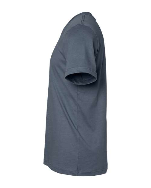 BELLA + CANVAS 3001 Vintage Navy — direct side