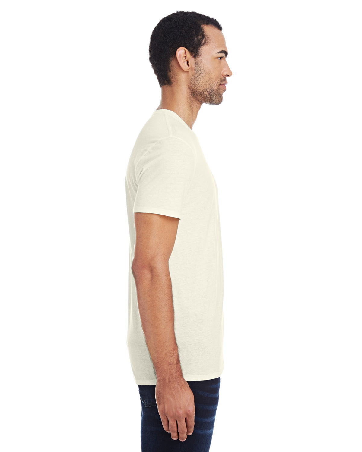 Unisex Triblend Short-Sleeve T-Shirt - Cream Triblend