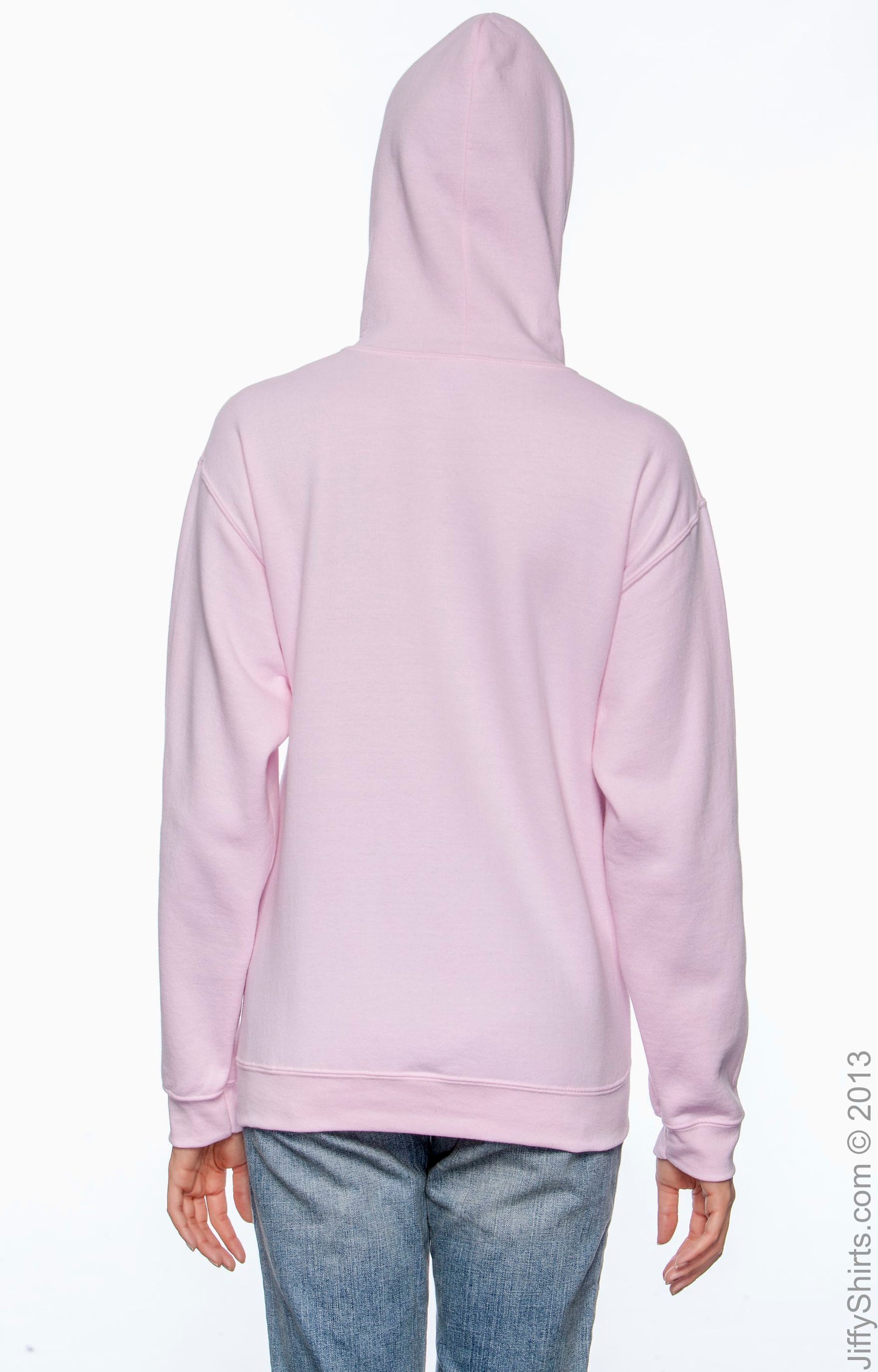 Unisex Heavy Blend™ 50/50 Full-Zip Hoodie - Light Pink