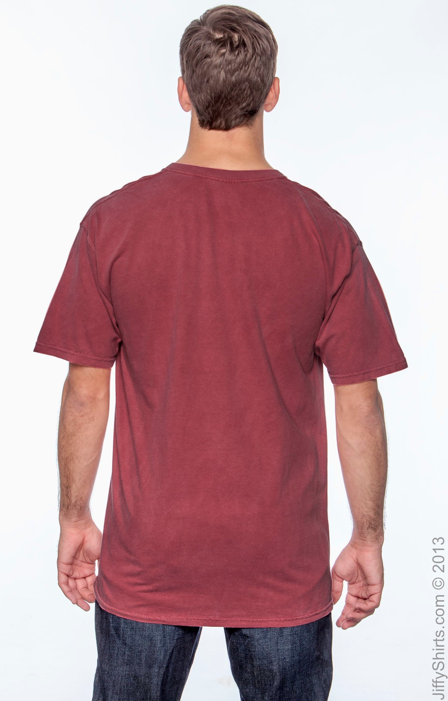 Unisex Heavyweight RS T-Shirt - Crimson