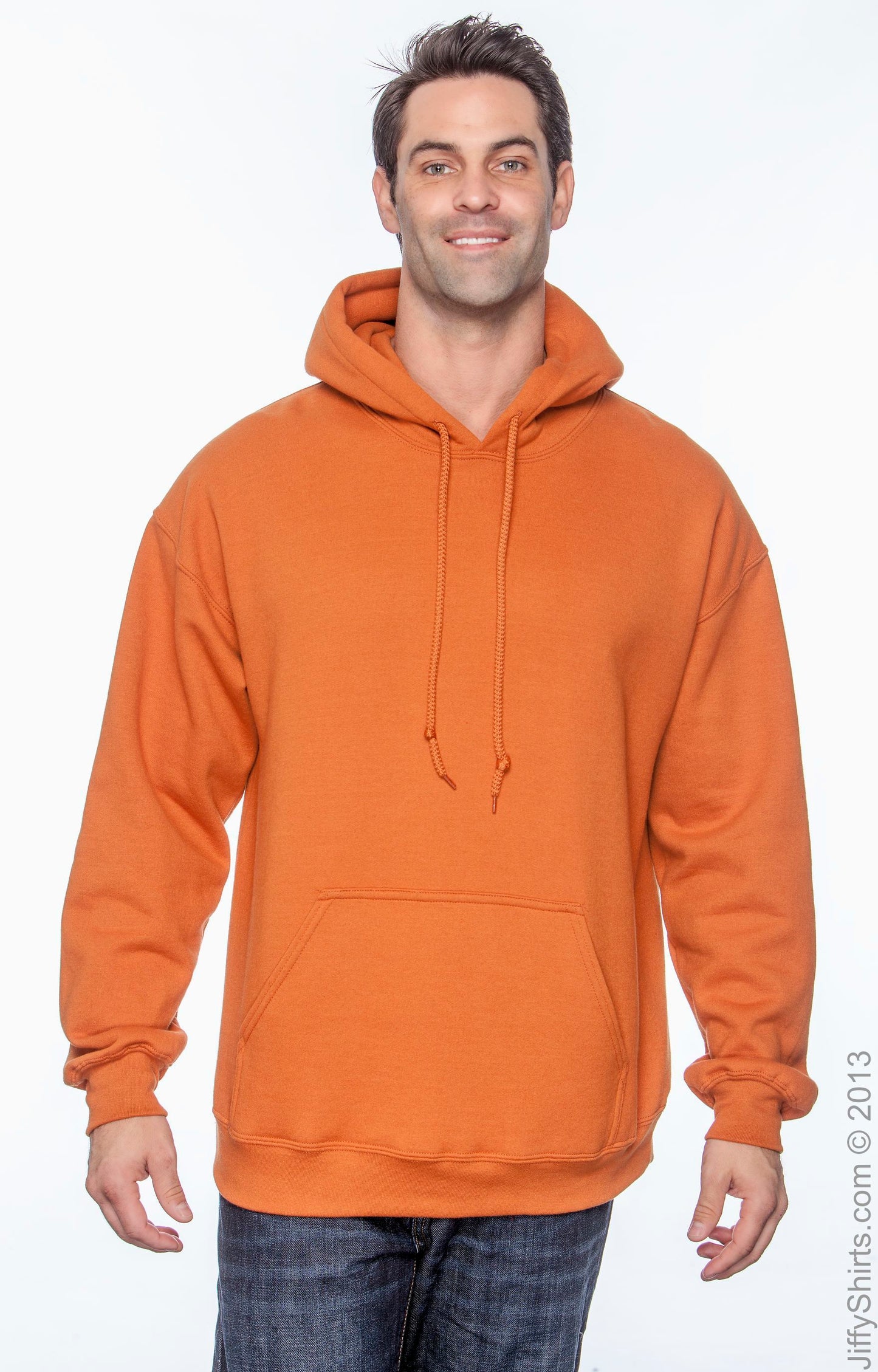 Unisex DryBlend® 50/50 Hoodie - Texas Orange