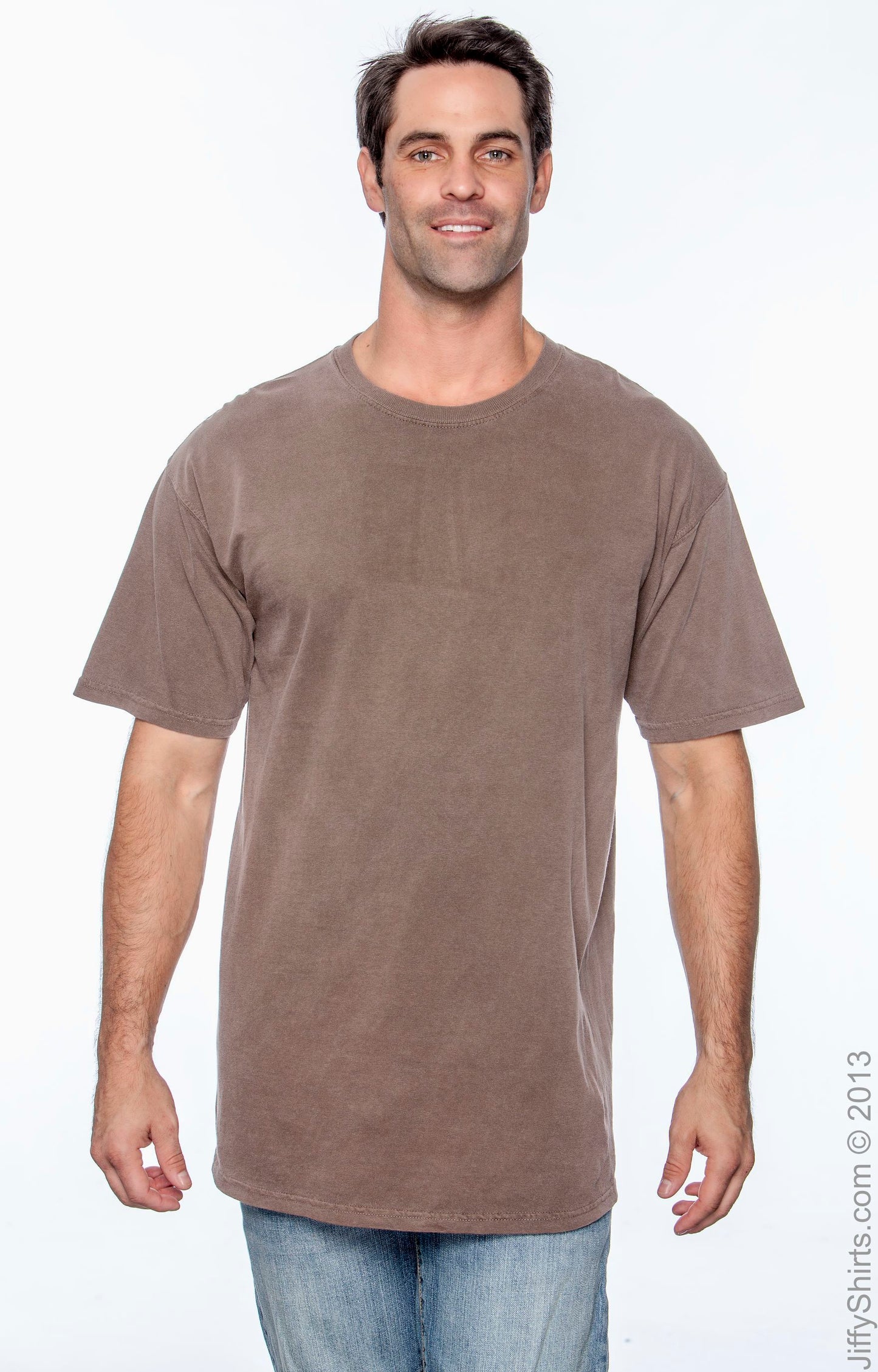 Unisex Heavyweight RS T-Shirt - Chocolate