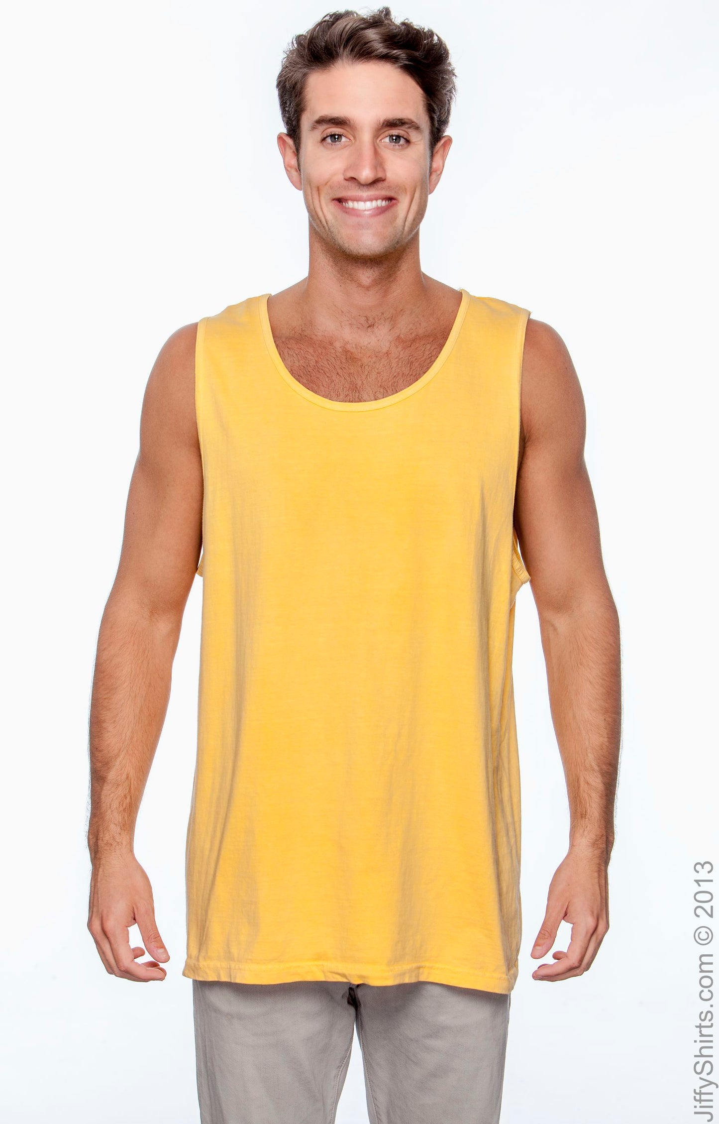 Unisex Heavyweight RS Tank - Citrus