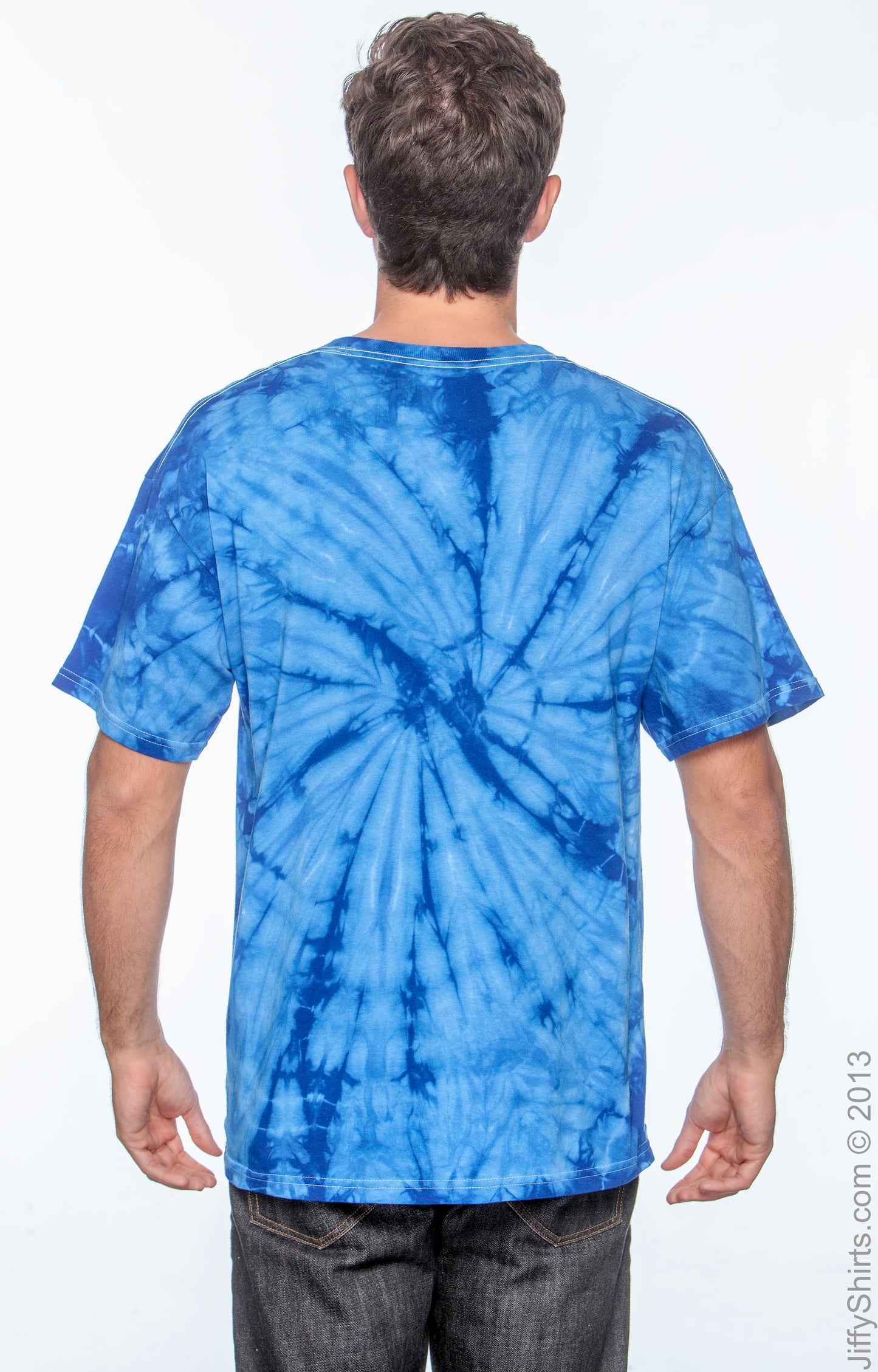 Unisex 100% Cotton Spider T-Shirt - Spider Royal