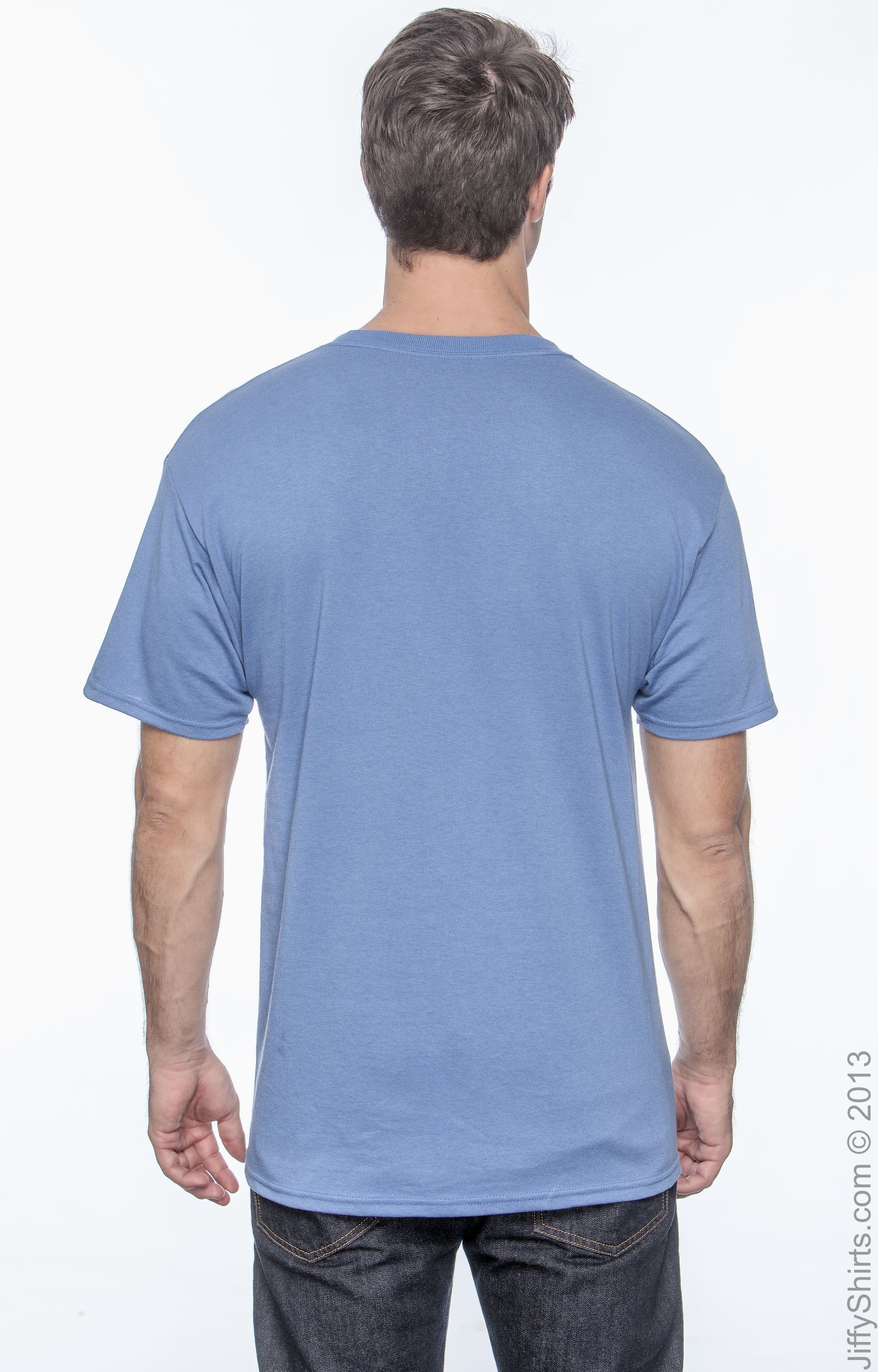 50/50 Ecosmart® Short Sleeve Tee - Denim Blue