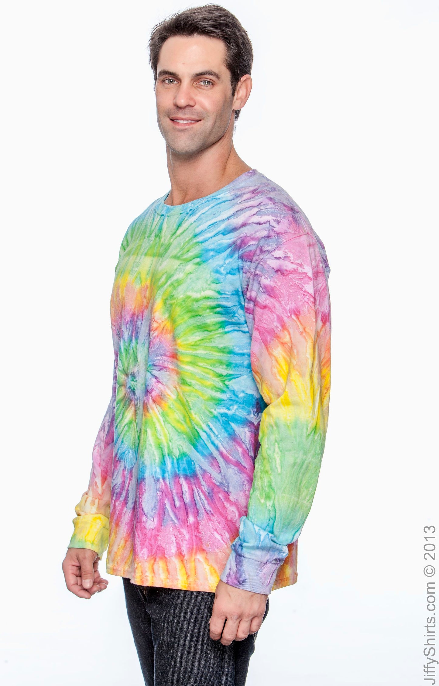 Unisex 100% Cotton Long-Sleeve T-Shirt - Saturn