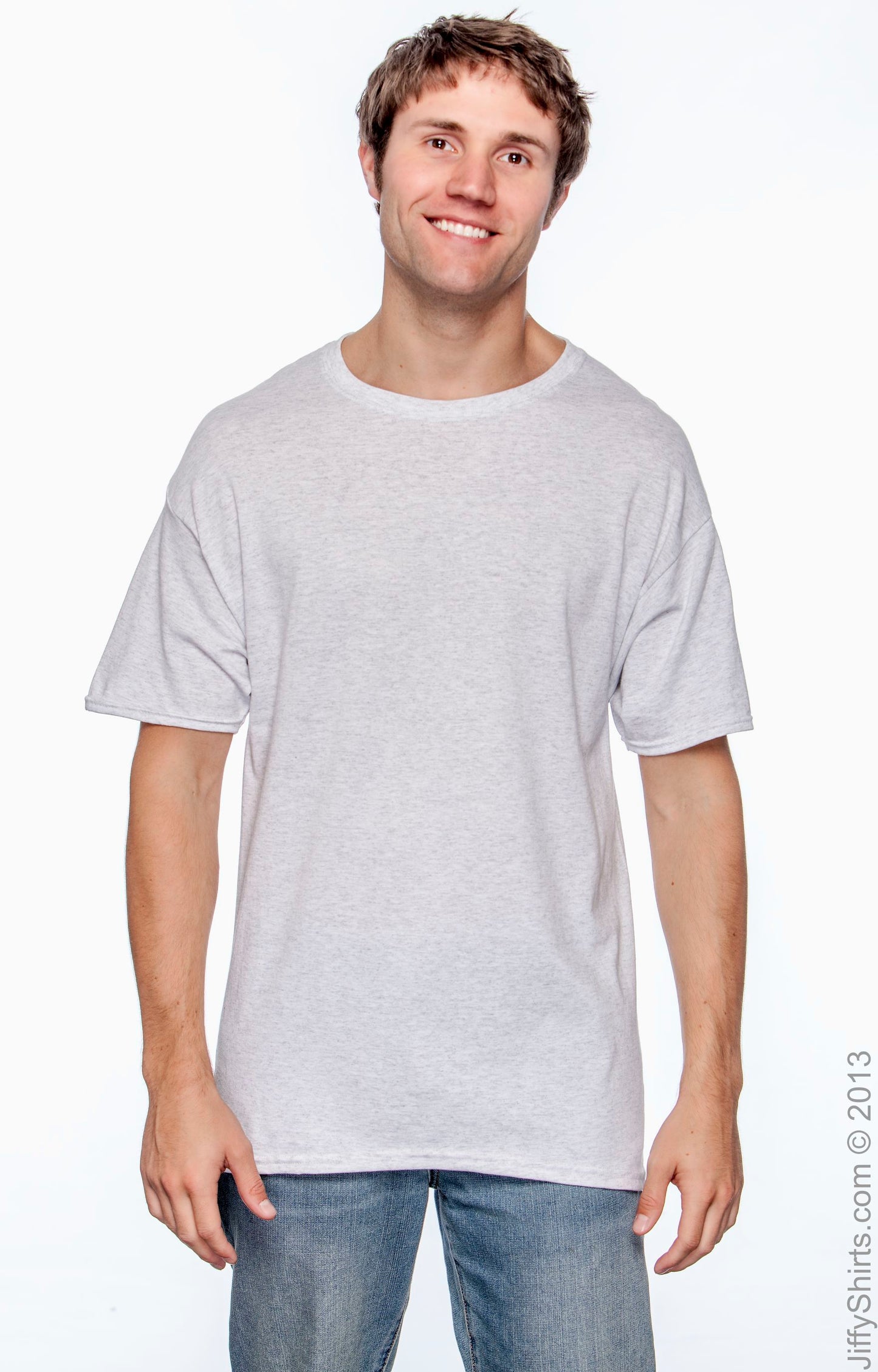 50/50 Ecosmart® Short Sleeve Tee - Ash