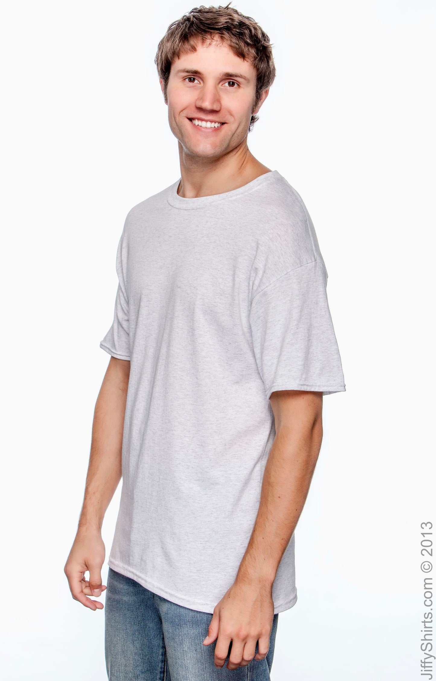 50/50 Ecosmart® Short Sleeve Tee - Ash