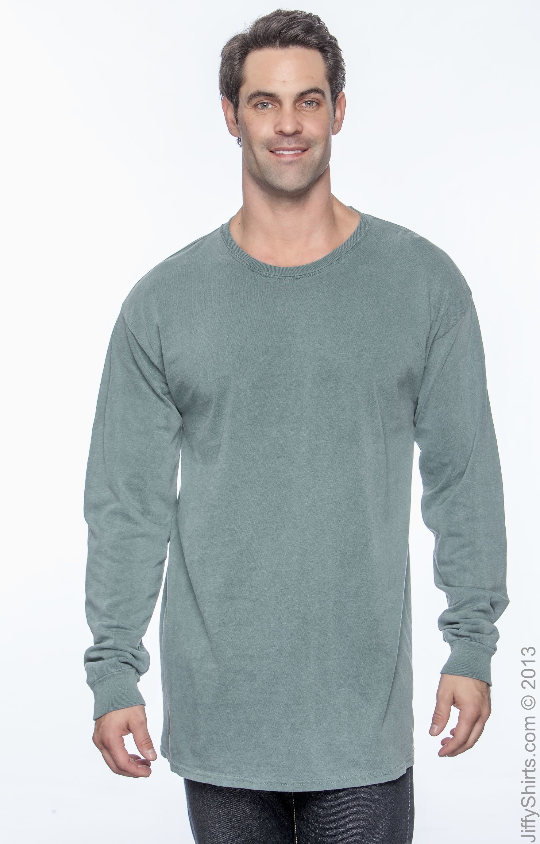 Unisex Heavyweight RS Long-Sleeve T-Shirt - Blue Spruce