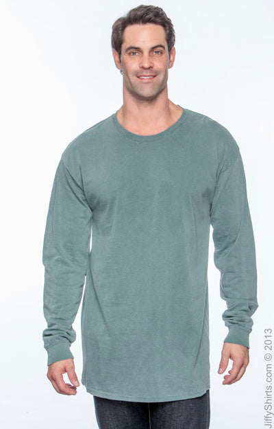 Unisex Heavyweight RS Long-Sleeve T-Shirt - Blue Spruce