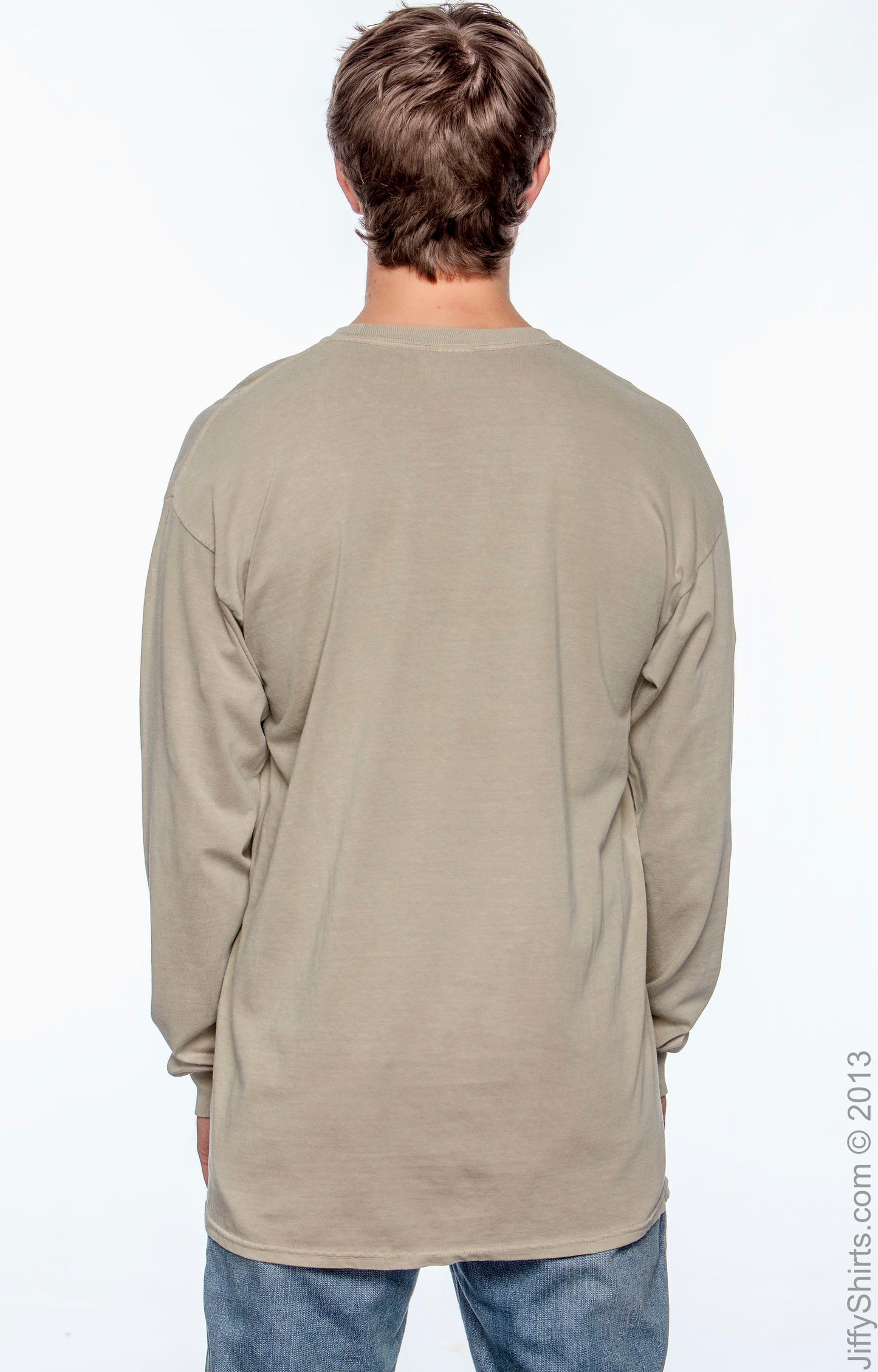 Unisex Heavyweight RS Long-Sleeve T-Shirt - Khaki