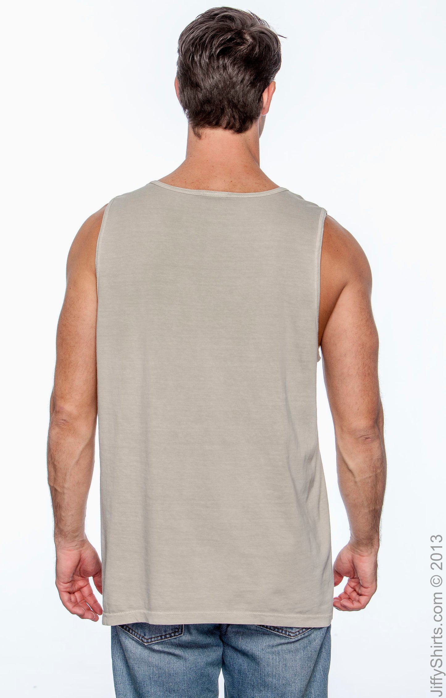 Unisex Heavyweight RS Tank - Sandstone