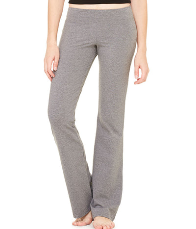 Women's Cotton/Spandex Fitness Pant - Heather Deep