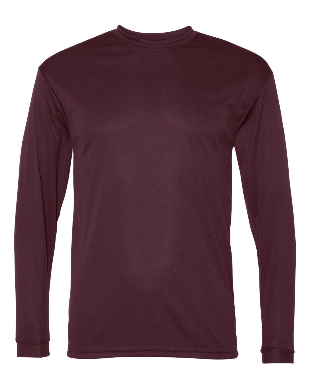 Performance Long Sleeve T-Shirt - Maroon