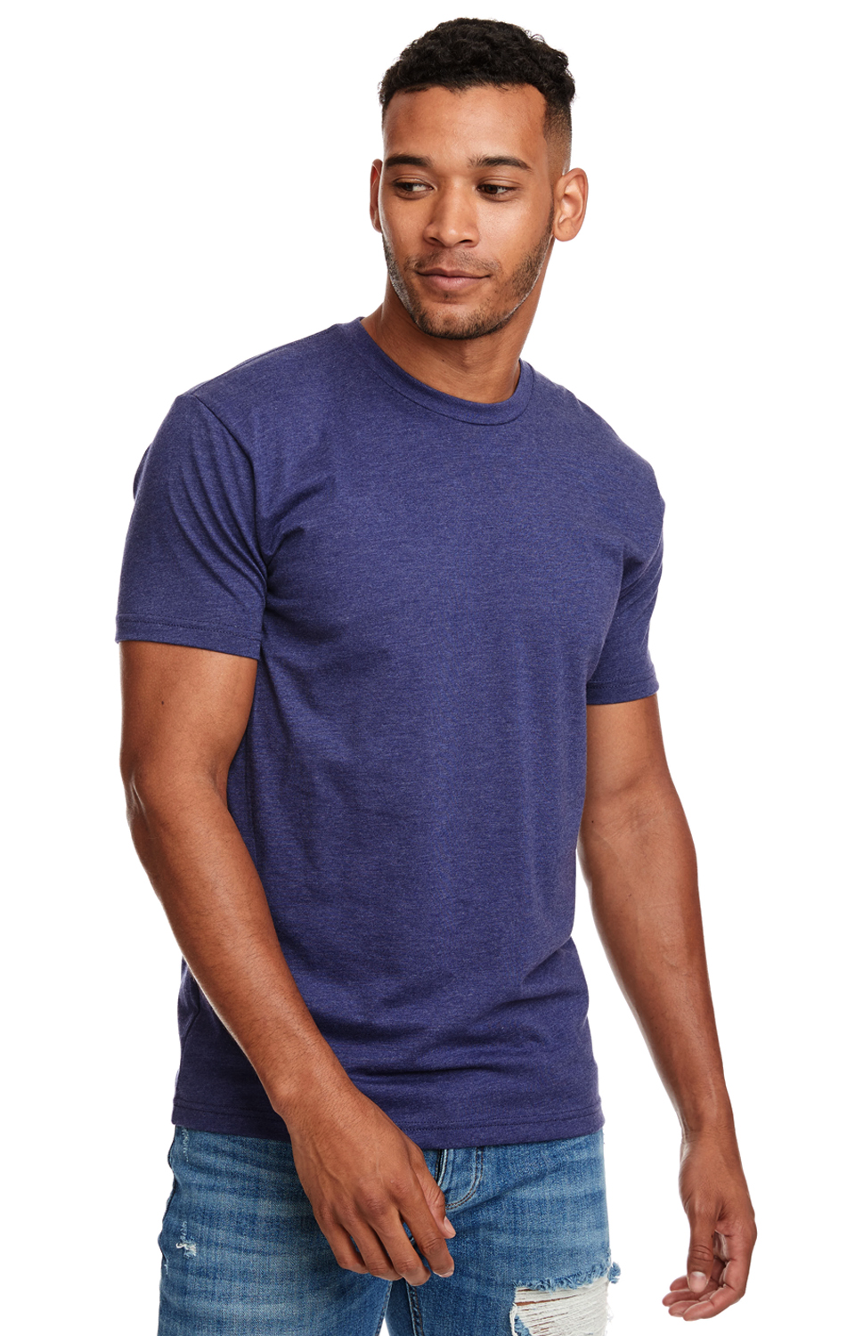Unisex CVC Crewneck T-Shirt - Storm