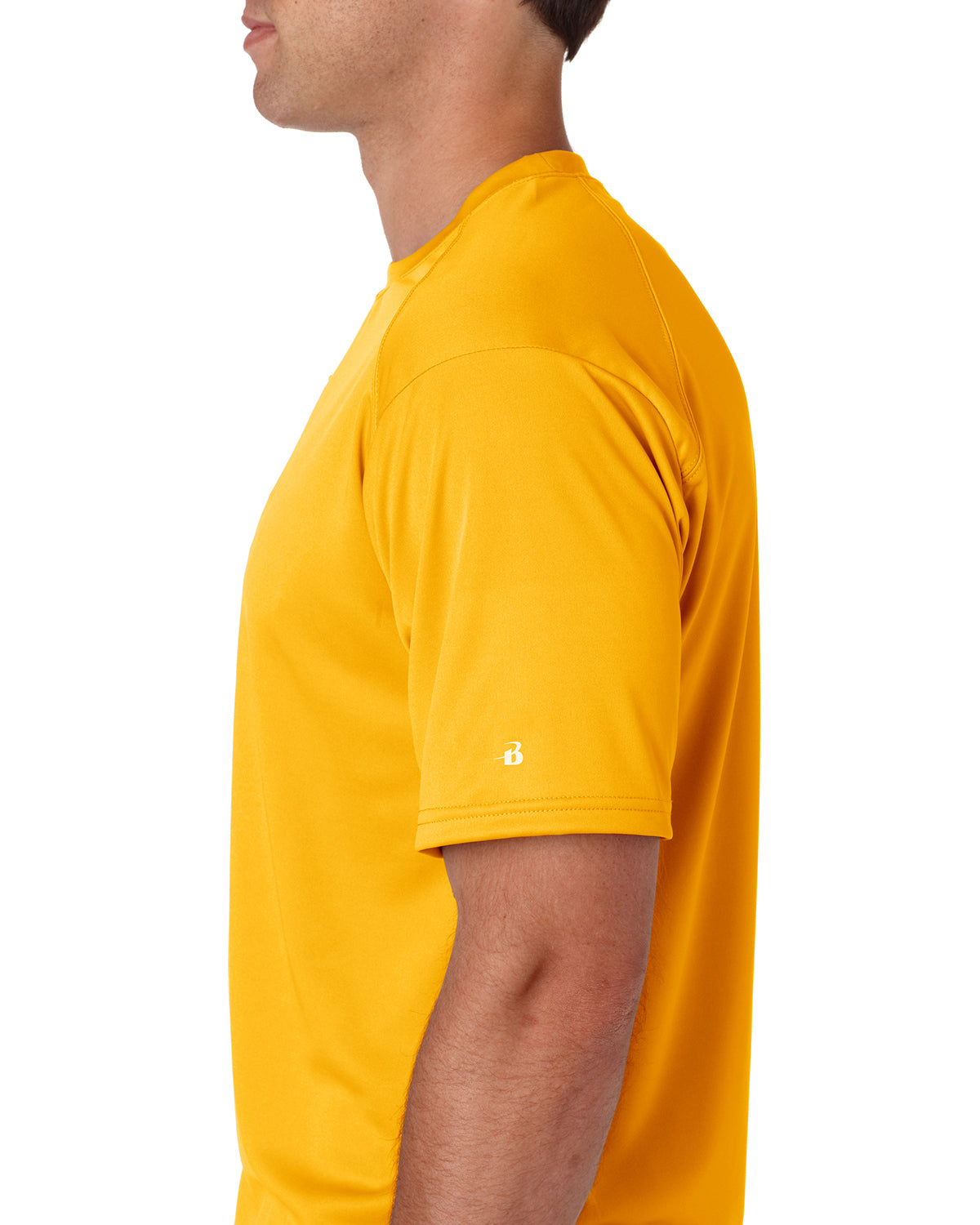 B-Core Sport Shoulders T-Shirt - Gold
